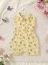 Pastel Orchard Collar Baby Romper