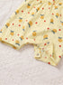 Pastel Orchard Collar Baby Romper