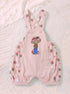 2-Pc Berry Belle Dungaree Set