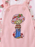 2-Pc Berry Belle Dungaree Set