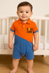 Roar Some Cut & Sew Polo Romper