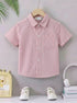 Blush Stripe Button-Down Shirt