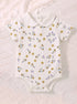 2-Pc Daisy Meadow Dungaree Set
