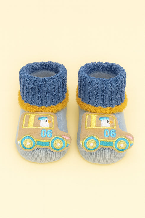 Baby Car Design Booties