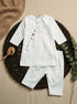 White Yemeni Thobe Set