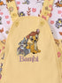 2-Pc Bambi Bloom Dungaree Set