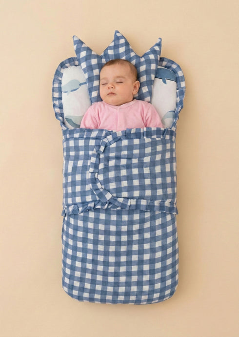 Cuddle Crown Checkered Carry Nest