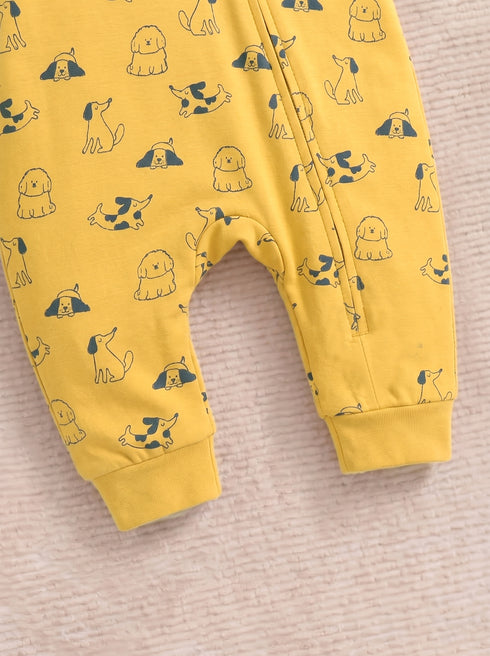 Animal Club Interlock Sleepsuit