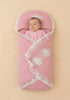 Elegant Pink Lace Baby Sleeping Carry Nest