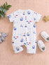Ocean Adventure Zip-Up Romper