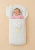 White Bow Baby Carry Nest