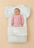 White Bow Baby Carry Nest