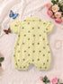 Leaf Clover Polo Collar Romper