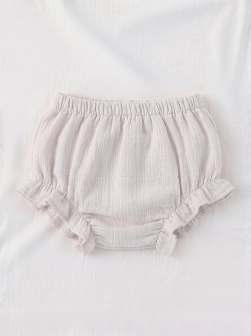 Light Pink Bow Frock Set with Headband