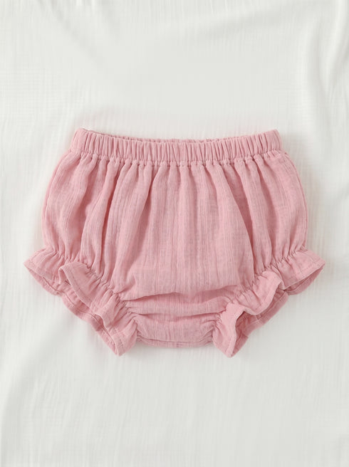 Pink Bow Frock Set with Headband
