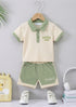 Urban Paris Panelled Polo Short Set