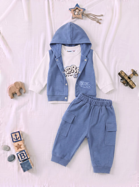 Street Buddy Hooded Vest Cargo Set
