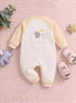 Elephant Applique Textured Romper