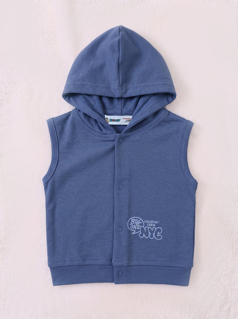 3-Pcs Street Buddy Hooded Vest Cargo Set