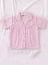 Pink Striped Night Suit Set