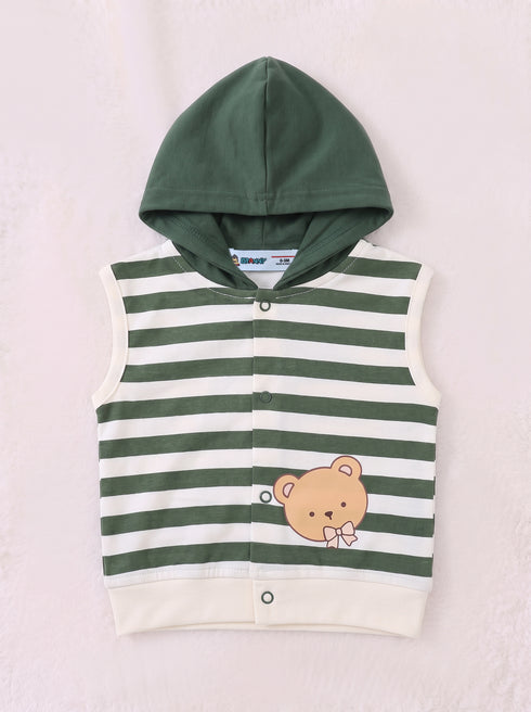 3-Pcs Little Buddy Hooded Vest Cargo Set