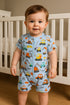 Busy Builder Zip-Up Romper