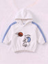 Snoopy Playtime Printed Fleece Hooded Set