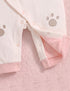 Puppy Textured Romper (Pink)