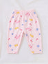 Little Ocean Full Sleeve Night Suit (Pink)