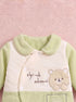Cuddle Bear Textured Romper (Pista Green)