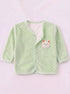 Bunny Embroidered Gingham Plush Fleece Co-ord Set
