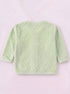 Bunny Embroidered Gingham Plush Fleece Co-ord Set
