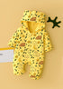 Sleepy Friends Fleece Hooded Sleepsuit