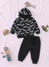 Bats Night Fleece Hooded Set