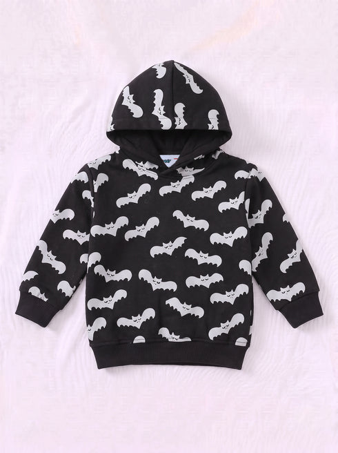 Bats Night Fleece Hooded Set