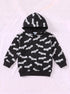 Bats Night Fleece Hooded Set