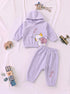 Kitty Love Fleece Hooded Set