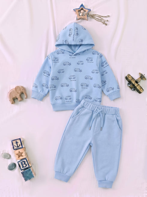 Road Trip Fleece Hooded Set