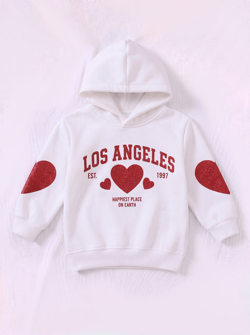 Angeles Love Fleece Hooded Set