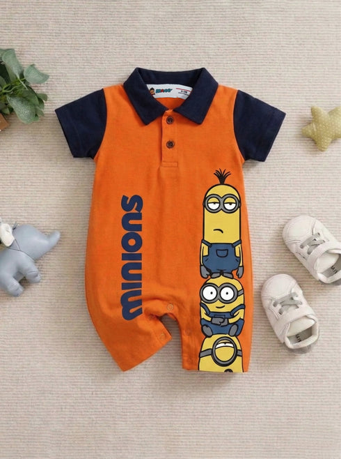Minion World Polo Romper