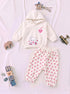 Cuddly Bear Fleece Hooded Set