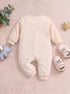 Cute Ducks Padded Sleepsuit with Matching Bib