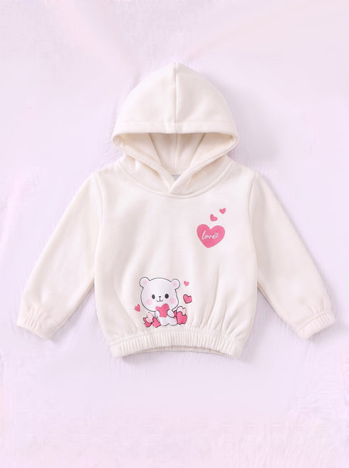 Cuddly Bear Fleece Hooded Set