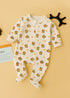 Kitten Printed Fleece Footed Sleepsuit