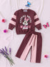Minnie Mouse Color-Block Fleece Sweatshirt Set