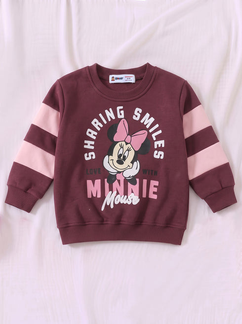 Minnie Mouse Color-Block Fleece Sweatshirt Set