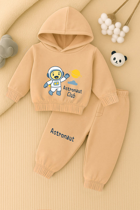 Astronaut Club Fleece Hooded Set
