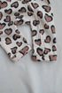 Leopard Love Fleece Hooded Sleepsuit