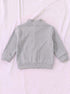 Ribbed High Neck Set (Oatmeal)