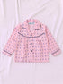 Pink Floral Night Suit Set